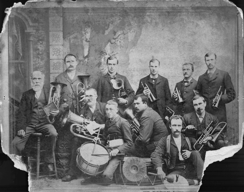 The first Fort Dodge band - 1882