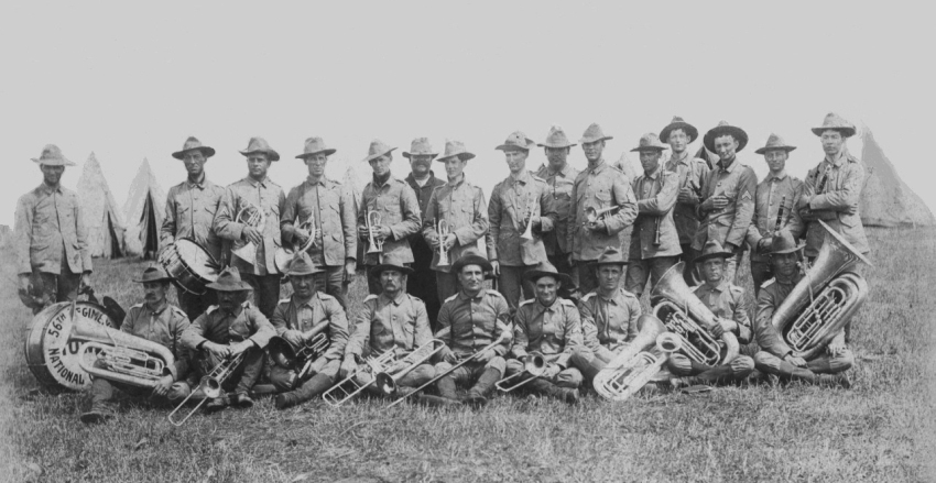 1904 56th Regimental Band of Iowa - click to enlarge