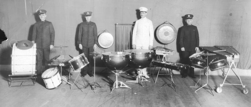 Percussion Section - click to enlarge